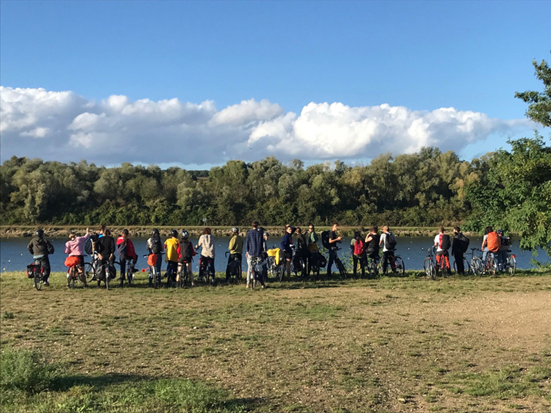 Les étudiants de l'ENSA Paris-Belleville sur le terrain