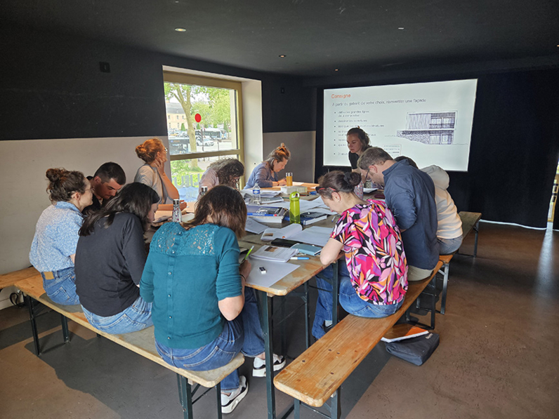 Atelier formation qualité architecturale, au "Sept Lieux" à Versailles, juin 2026