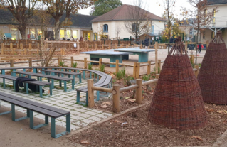 Désimperméabilisation des cours d'écoles Saint-Exupéry et Chèvrefeuilles à Villennes-sur-Seine réalisée par l'agence Urban Water
